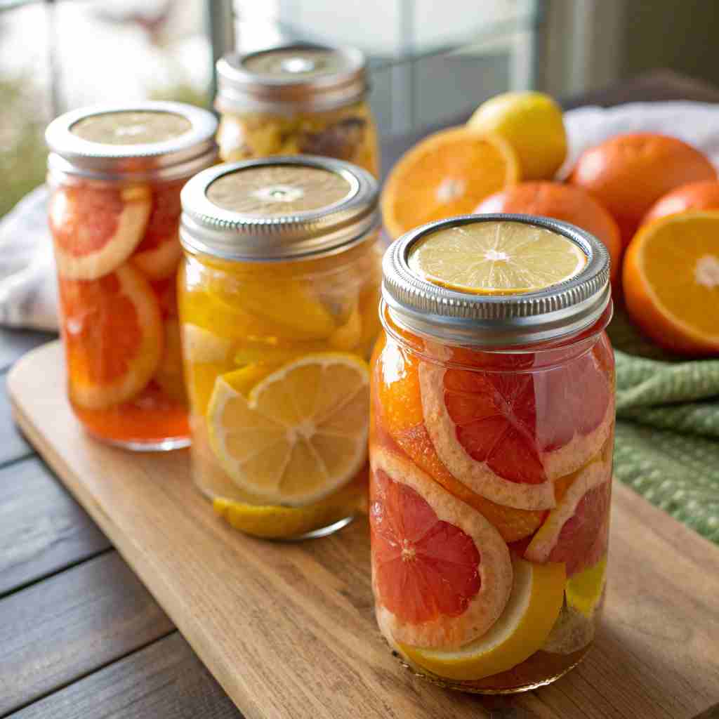 Canning Citrus Fruits