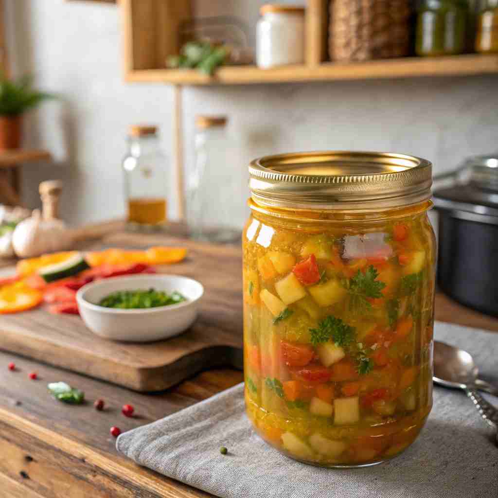Canning Vegetable Soup