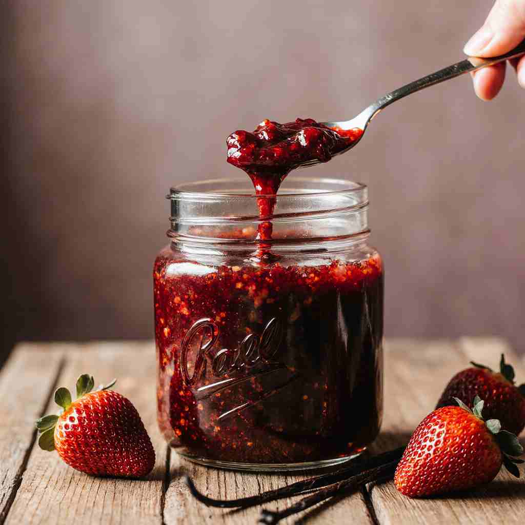 Strawberry Vanilla Bean Jam