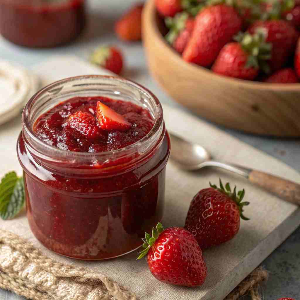 Delicious Homemade Strawberry Jam