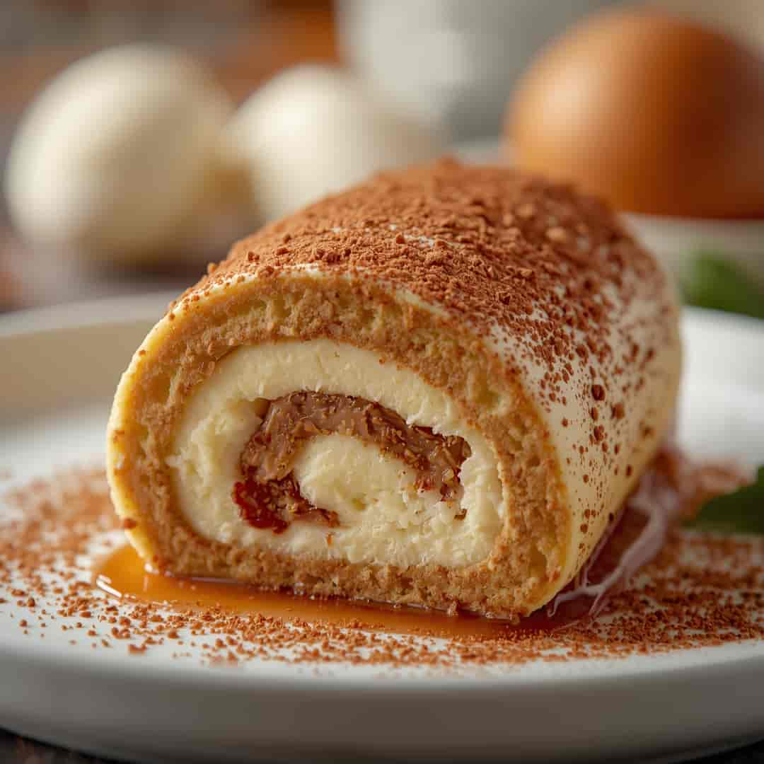 Tasty Tiramisu Yule Log Cake