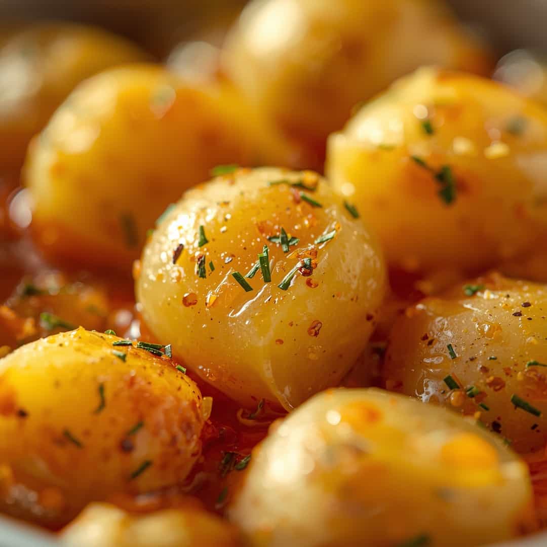 Creamy Garlic Herb Canned Potatoes 2 Creamy Garlic Herb Canned Potatoes