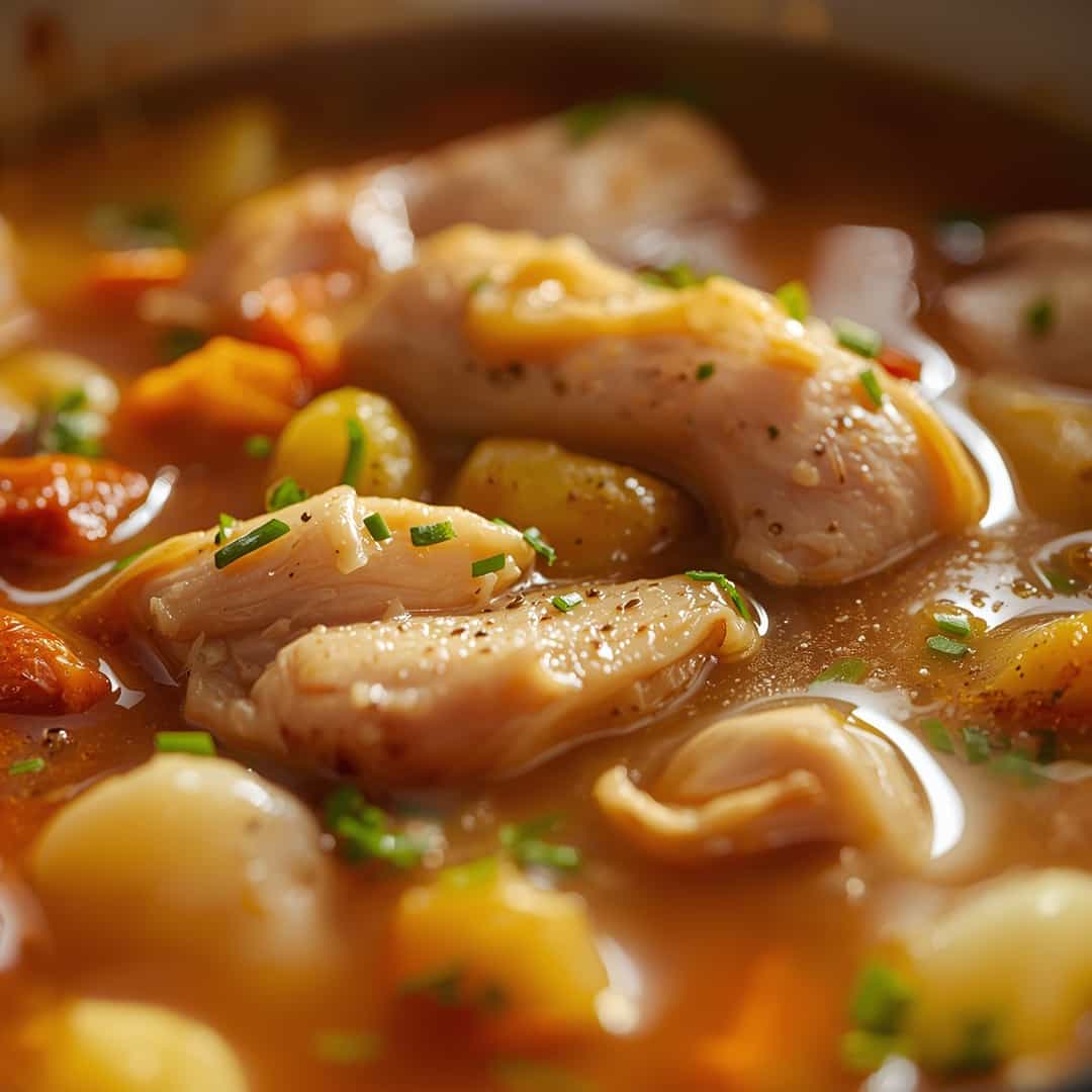 chicken soup pressure canning