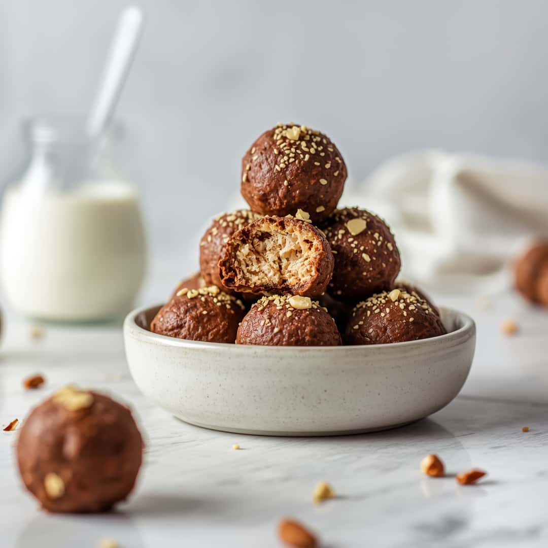 Almond Joy Protein Balls 2 Almond Joy Protein Balls