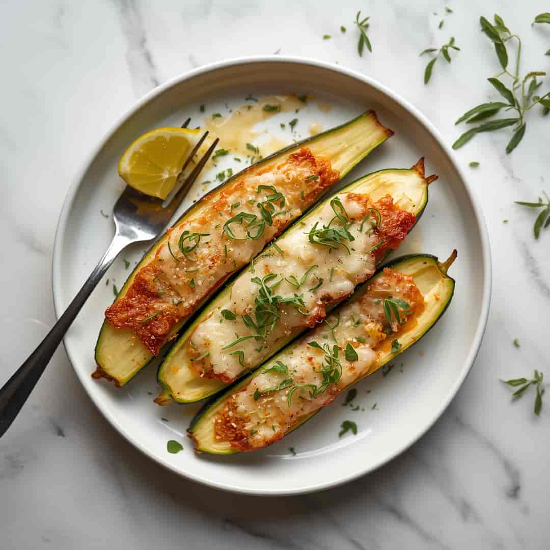 Baked Parmesan Zucchini