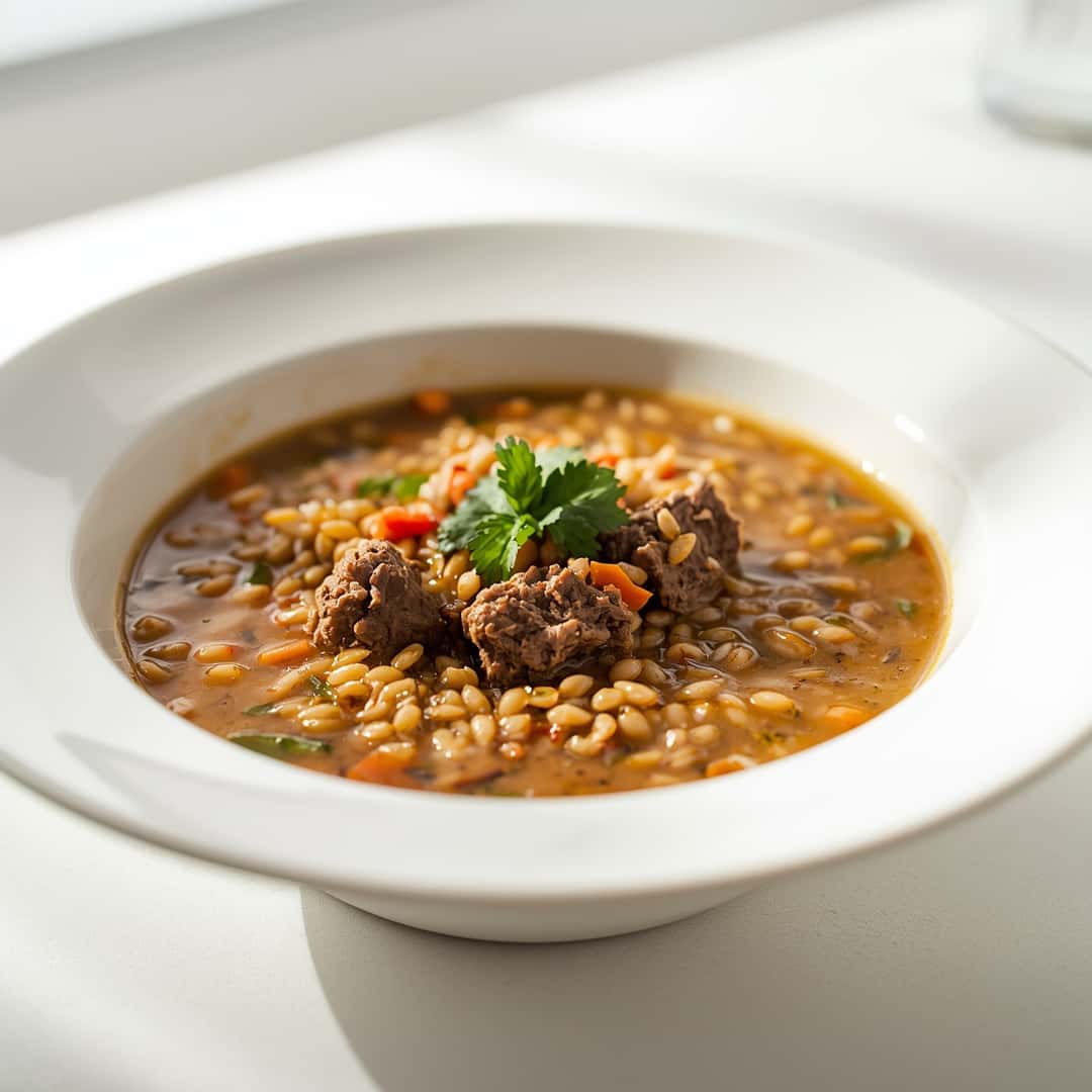 Beef Barley Soup 2 Beef Barley Soup