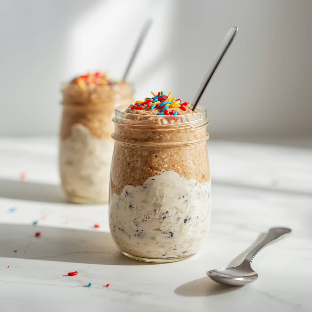 Birthday Cake Overnight Oats
