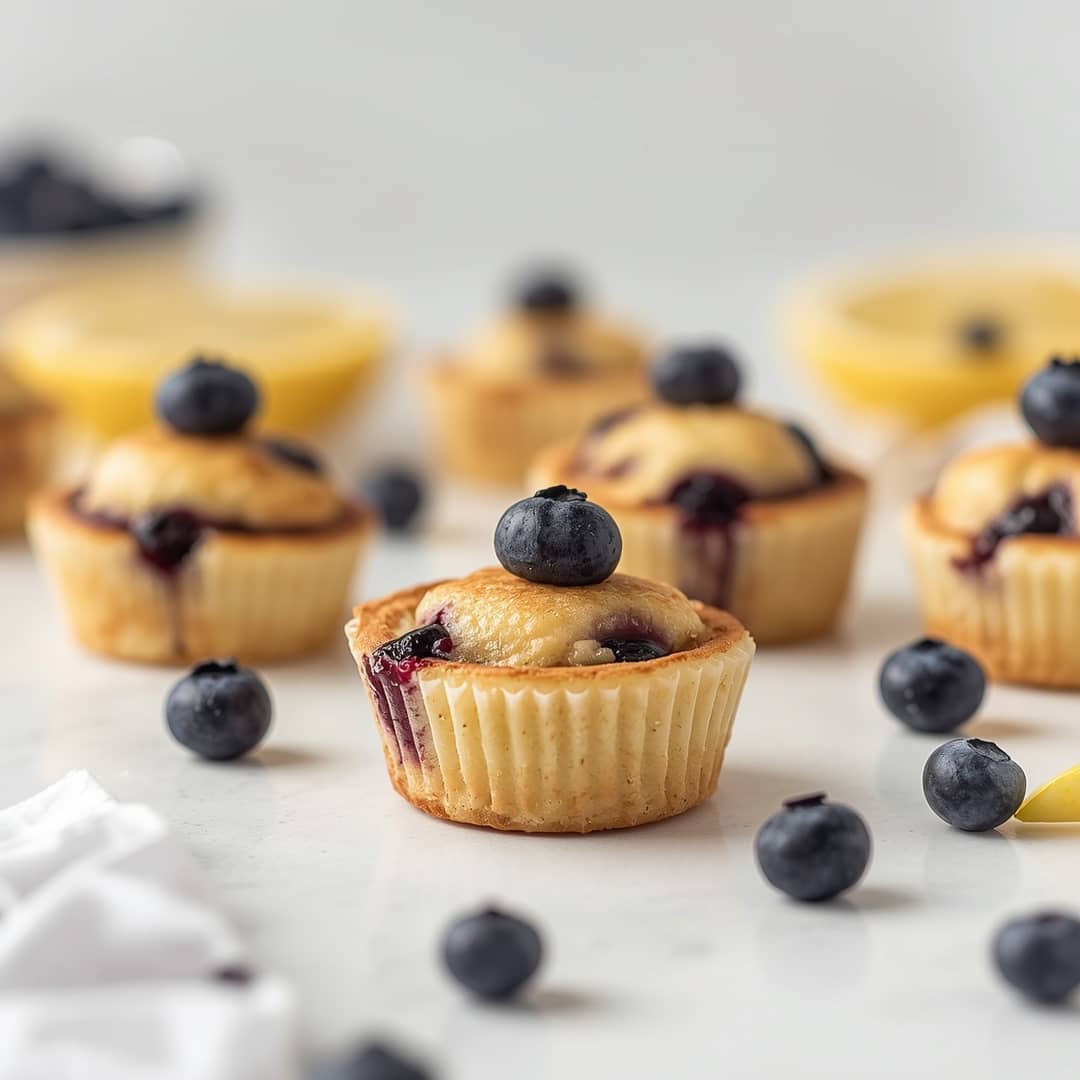 Blueberry Lemon Pancake Bites Recipe
