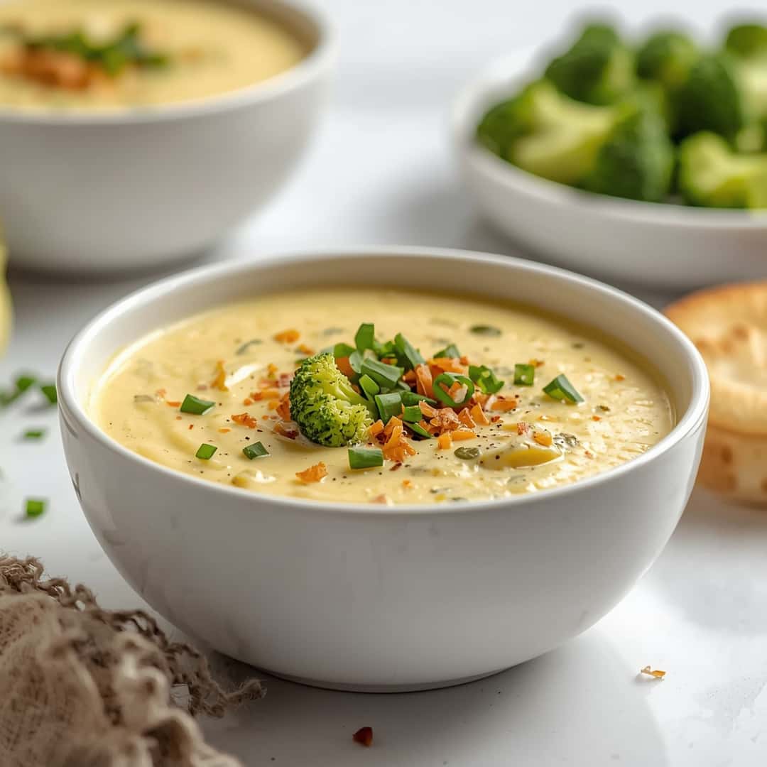 Broccoli Potato Cheese Soup 2 Broccoli Potato Cheese Soup