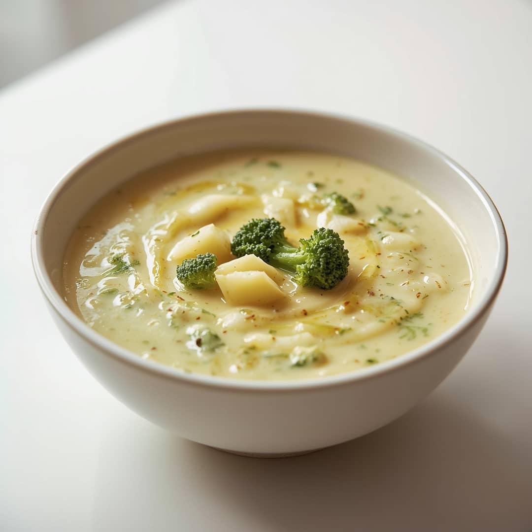 Broccoli Potato Soup 2 Broccoli Potato Soup