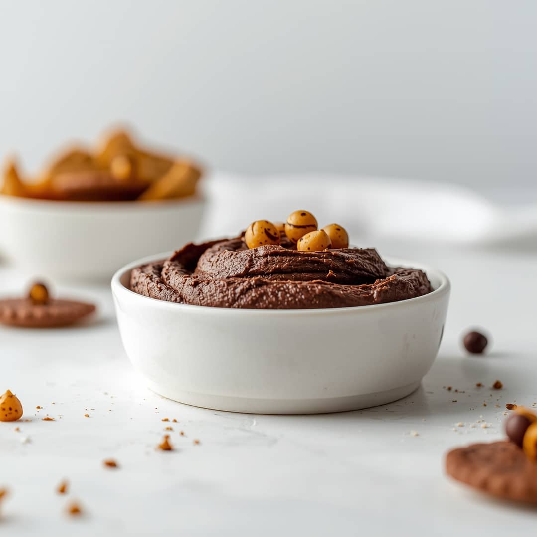 Brownie Batter Chocolate Hummus