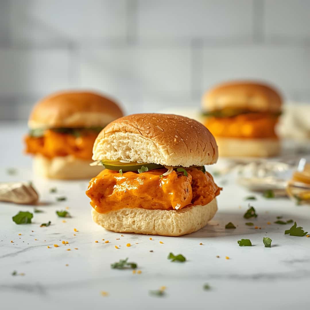 Buffalo Chicken Sliders 2 Buffalo Chicken Sliders