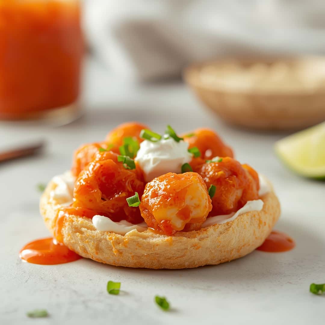 Buffalo-Style Cottage Cheese Snack