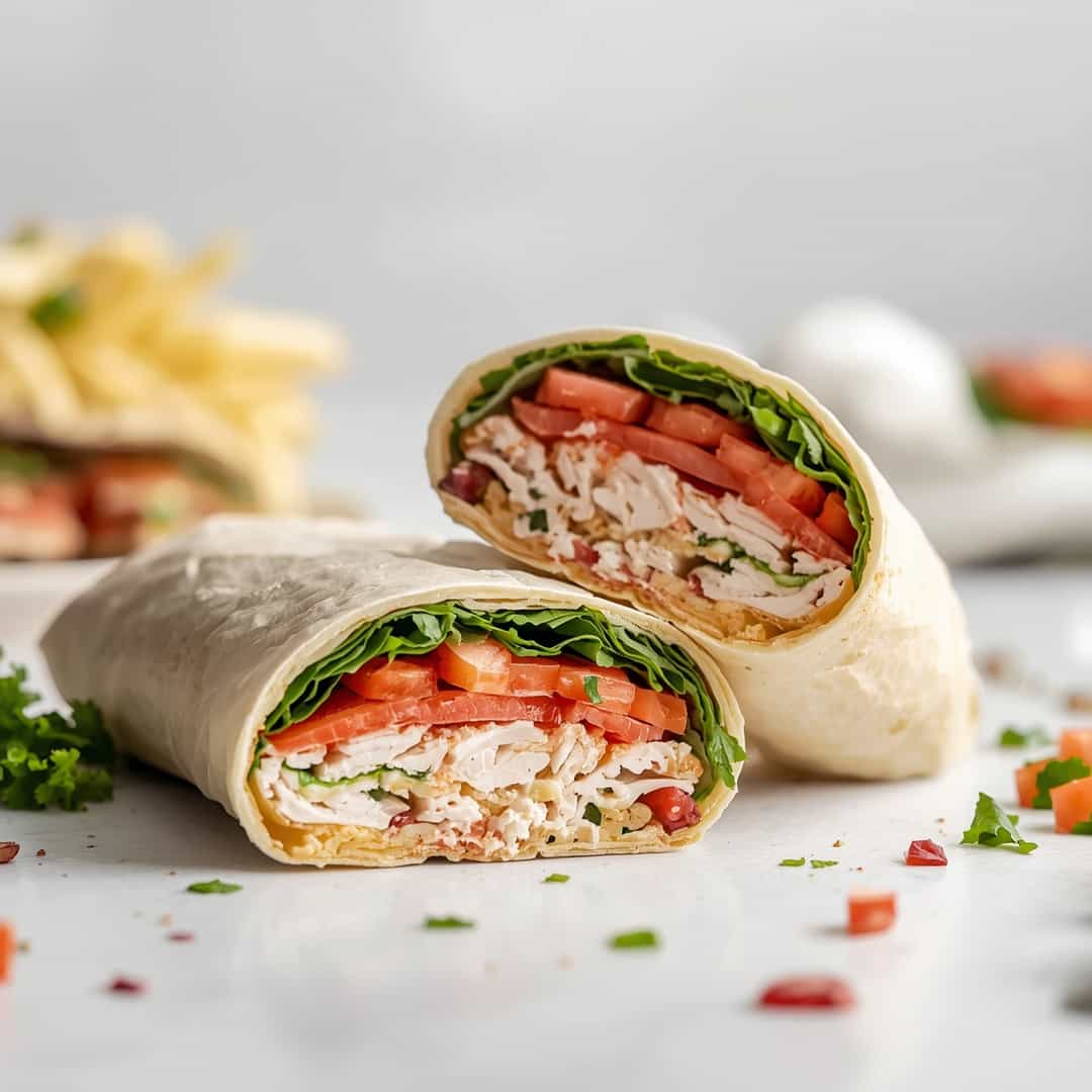 California Turkey Club Wraps