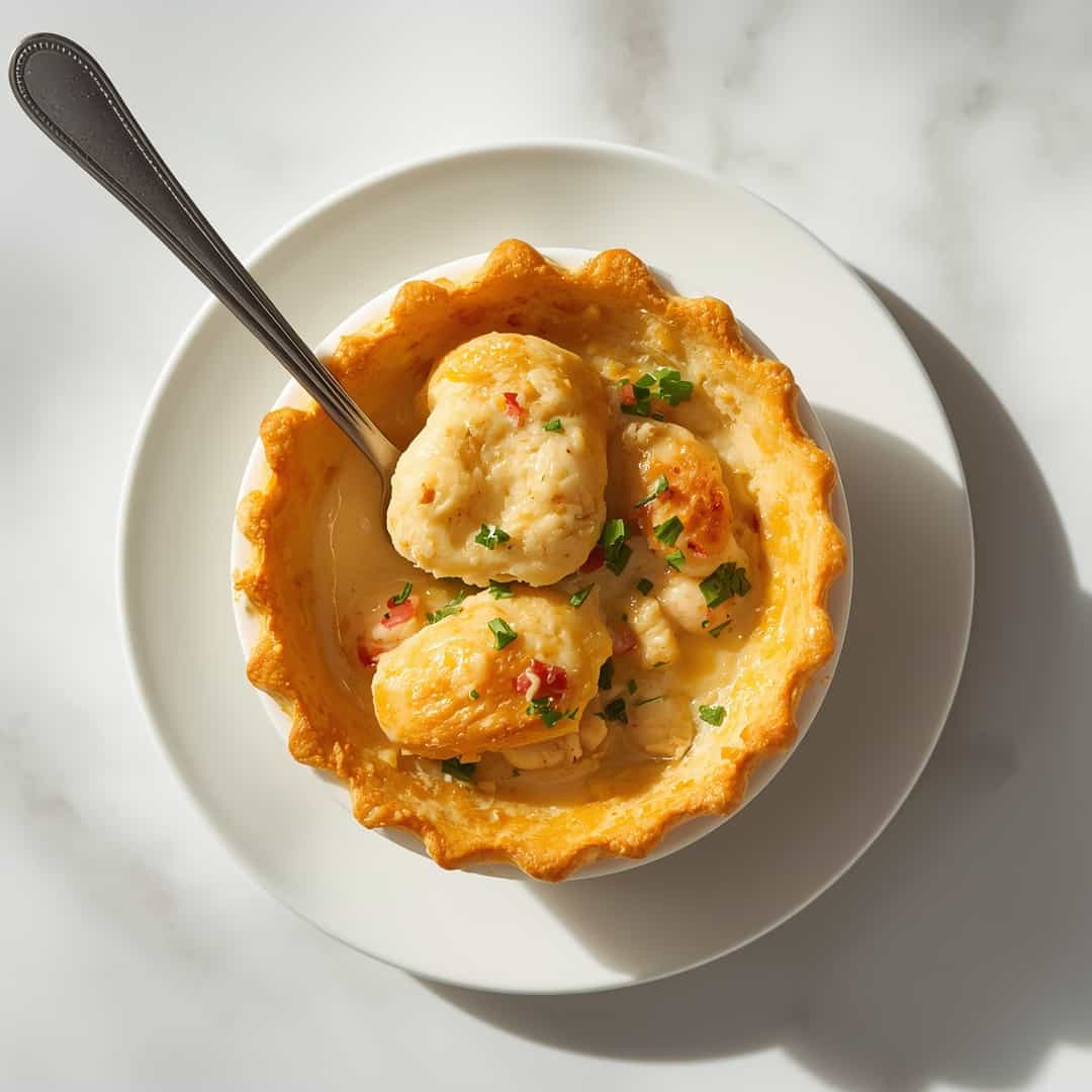Cheddar Bay Biscuit Seafood Pot Pie