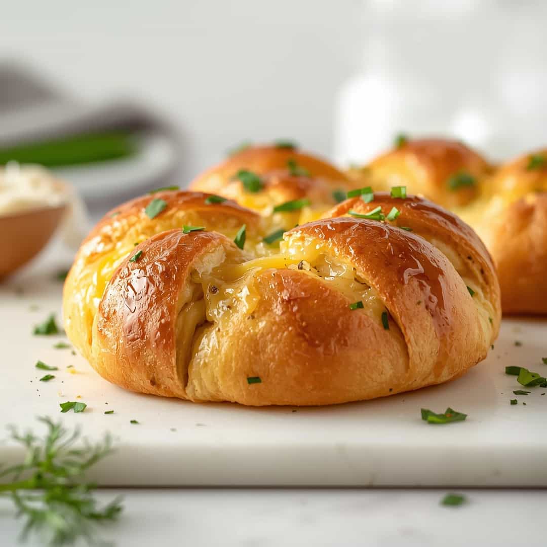 Cheese Garlic Pull-Apart Bread