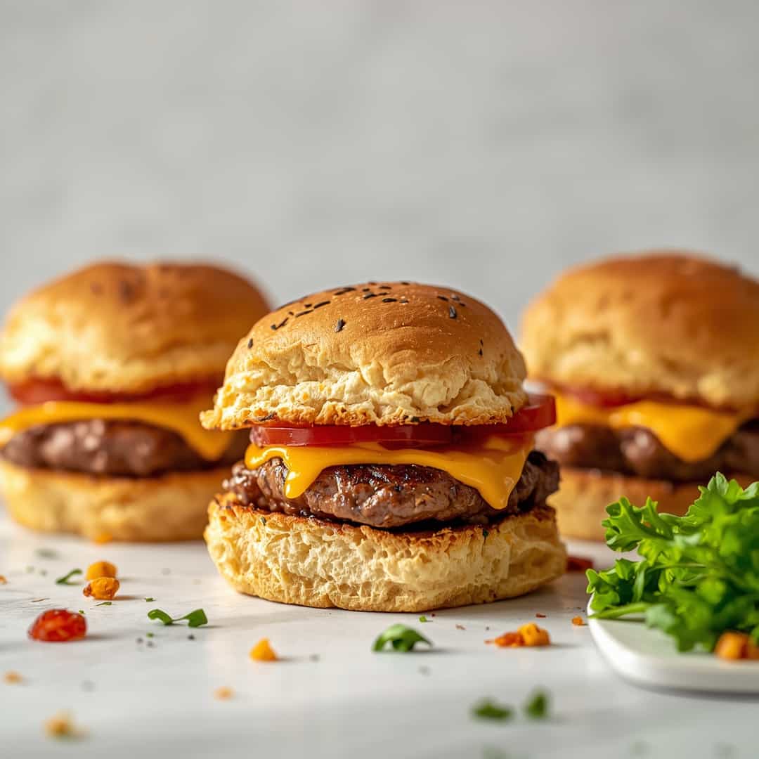 Cheeseburger Sliders 2 Cheeseburger Sliders