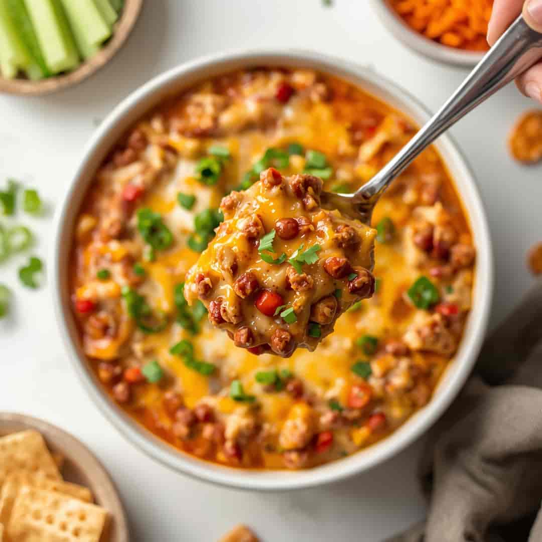 Cheesy Slow Cooker Big Mac Dip: The Ultimate Game Day and Party Appetizer 2 Cheesy Slow Cooker Big Mac Dip