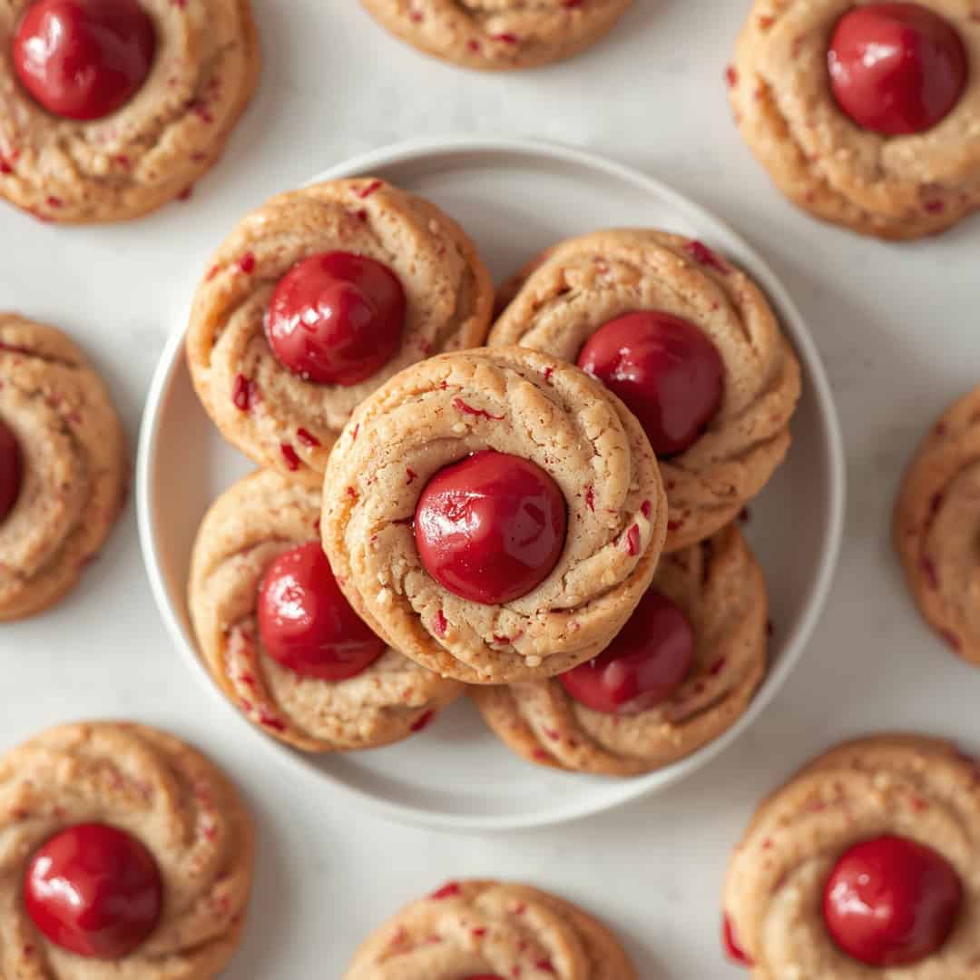 Cherry Kiss Cookies