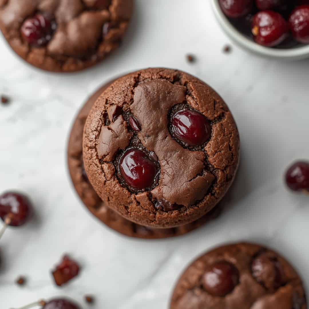 Chocolate Cherry Cookies