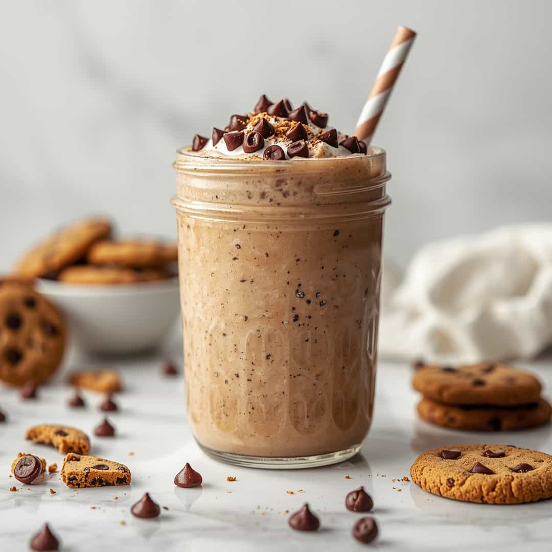 Chocolate Chip Cookie Dough Protein Shake