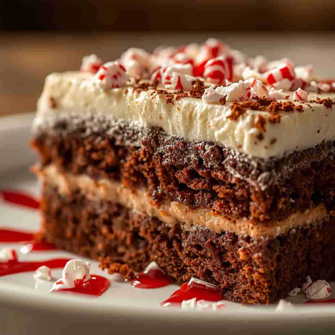 Chocolate Peppermint Cake
