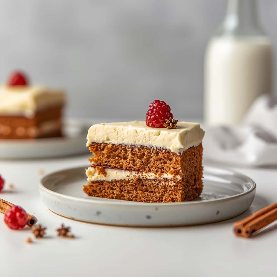 Christmas Spice Cake W Eggnog Buttercream 2 Christmas Spice Cake W Eggnog Buttercream