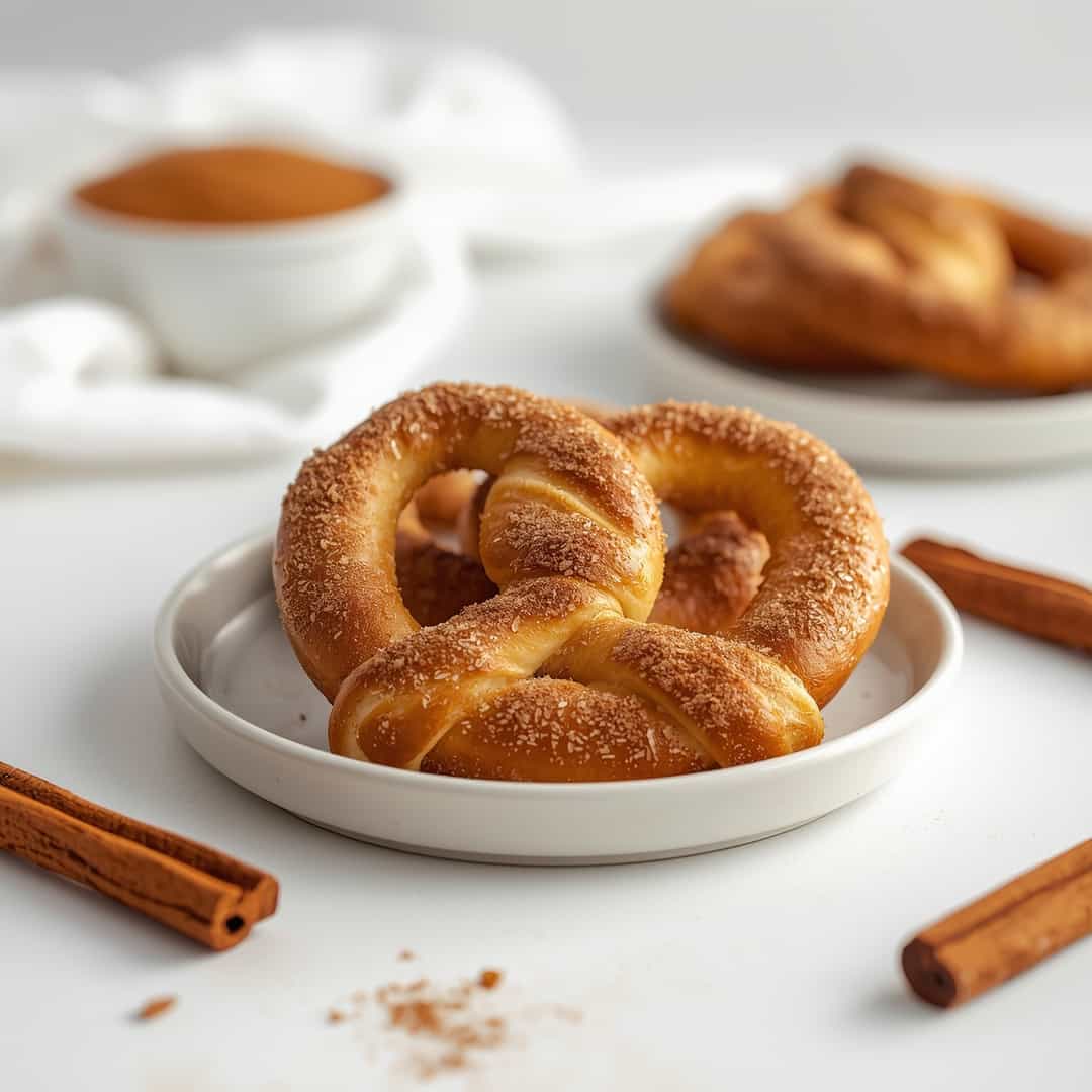 Cinnamon Sugar Soft Pretzels Recipe