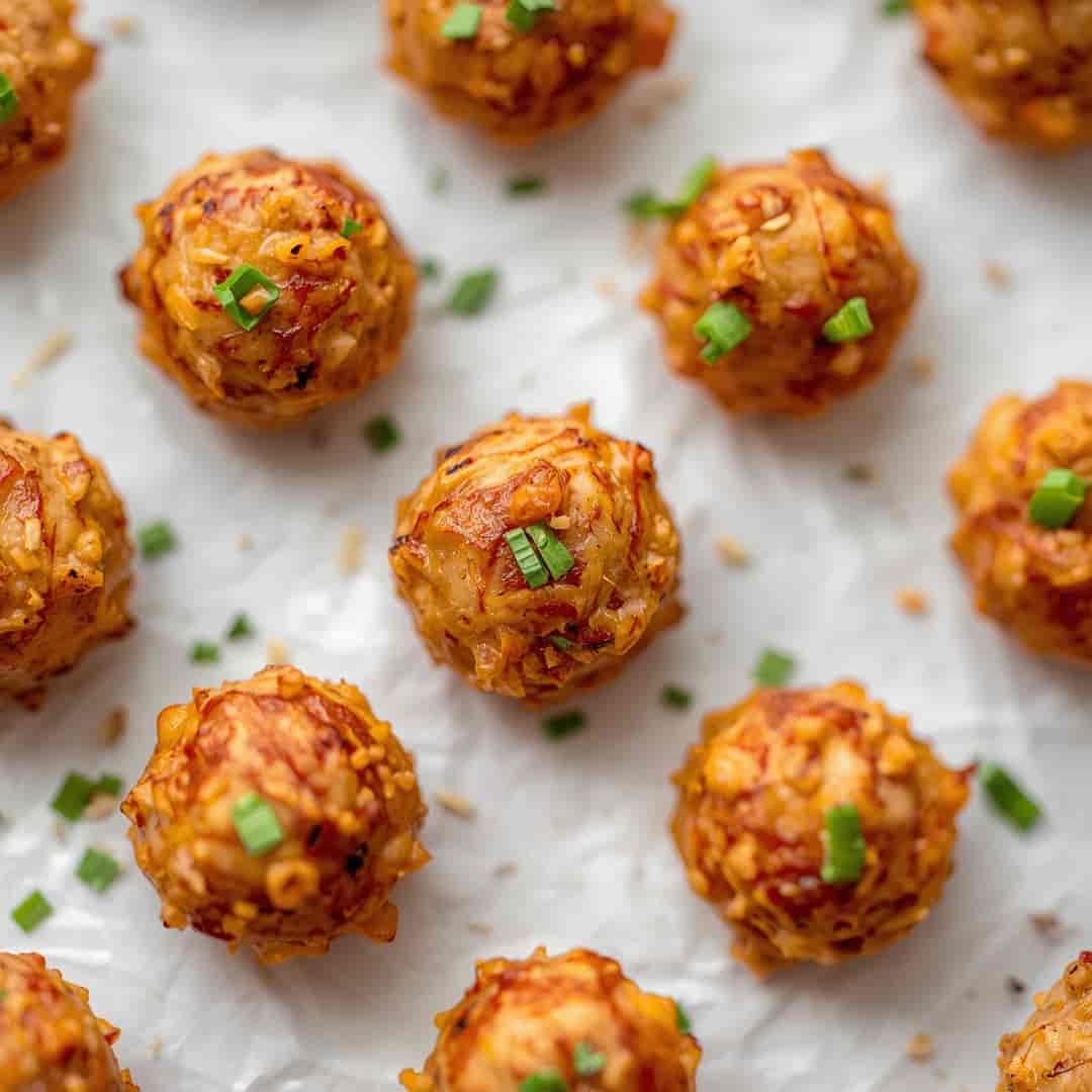 Cracked Out Cheeseball Bites
