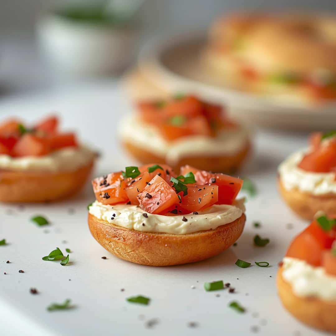 Cream Cheese Bagel Bites