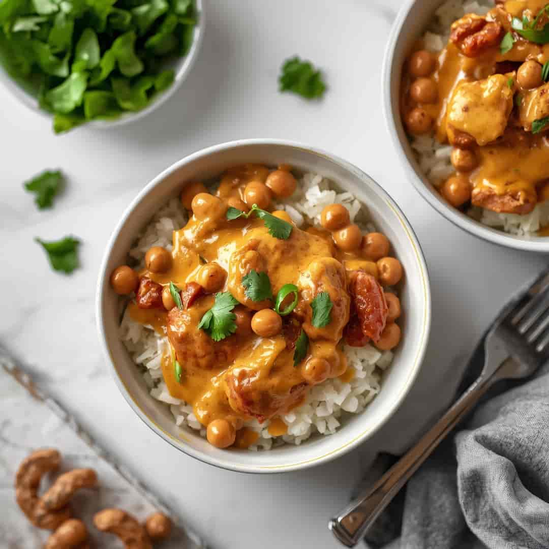 Creamy Cajun Chicken Rice Bowls