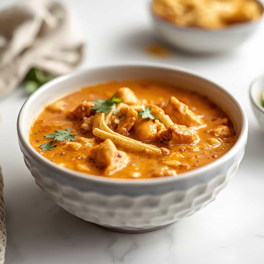 Creamy Chicken Enchilada Soup