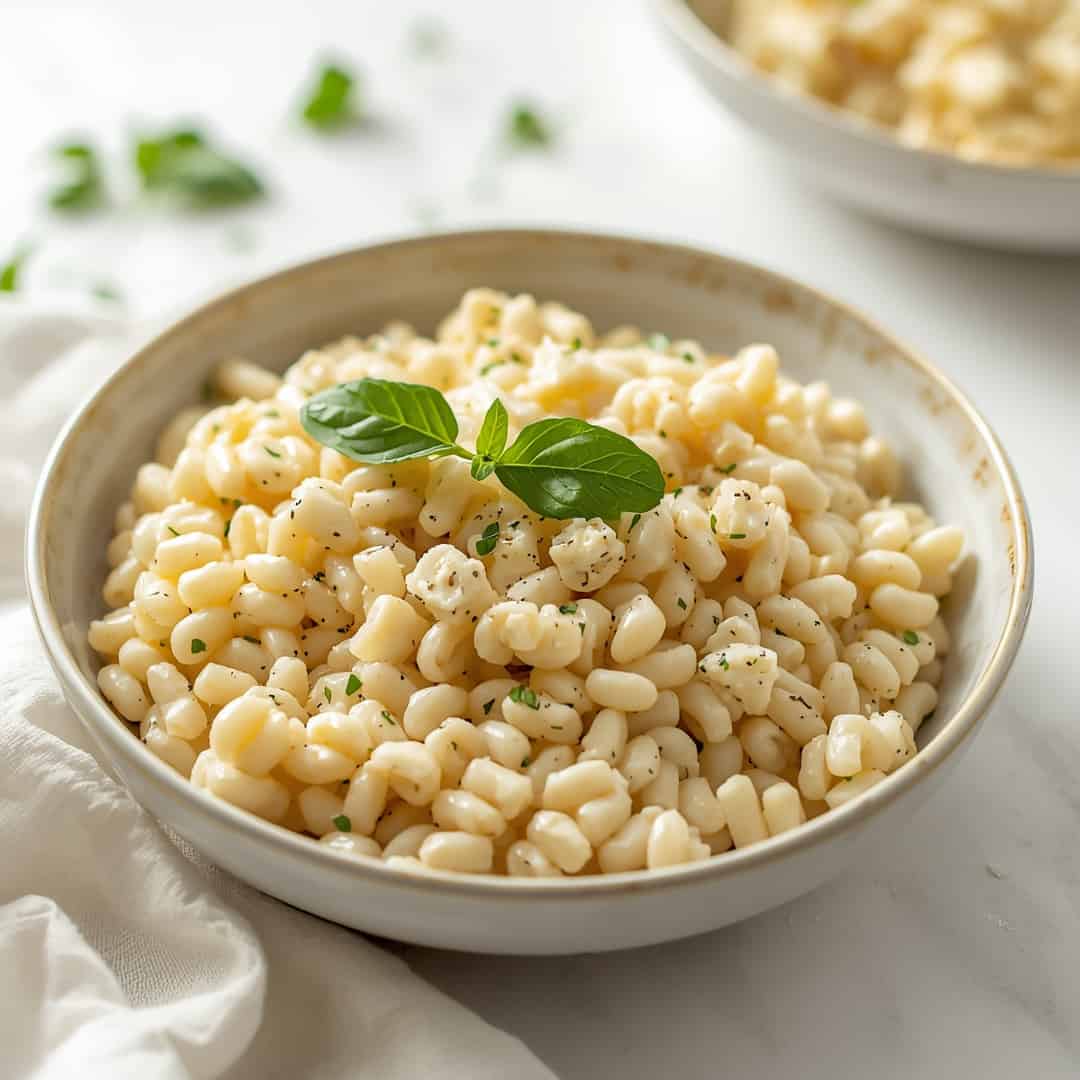 Creamy Cottage Cheese Orzo 2 Creamy Cottage Cheese Orzo