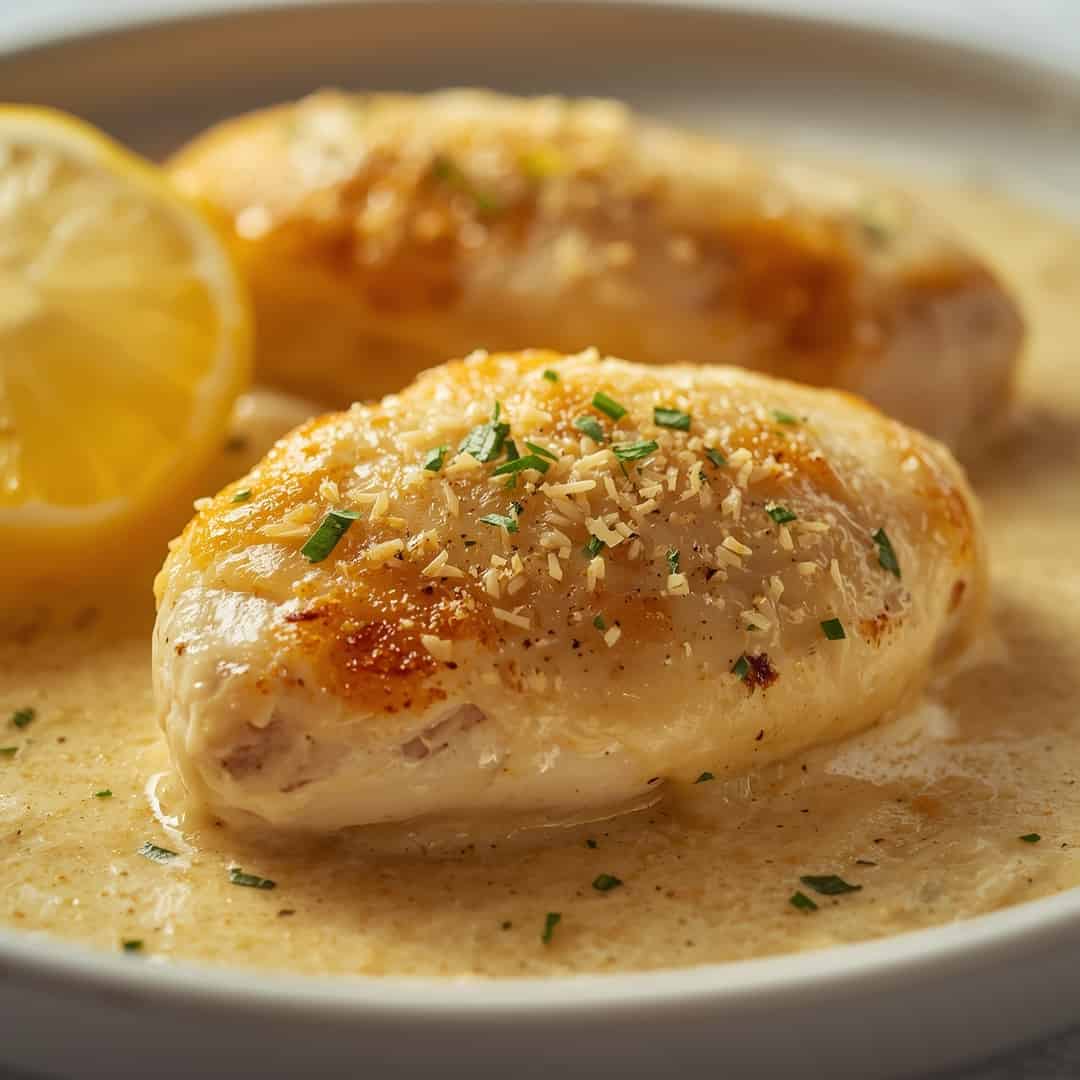 Creamy Parmesan Lemon Chicken 2 Creamy Parmesan Lemon Chicken