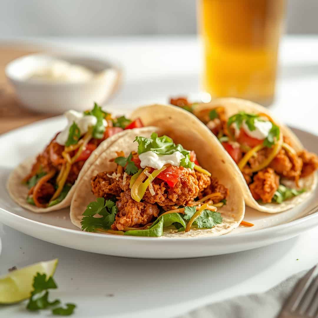 Crispy Chicken Wonton Tacos Flavor