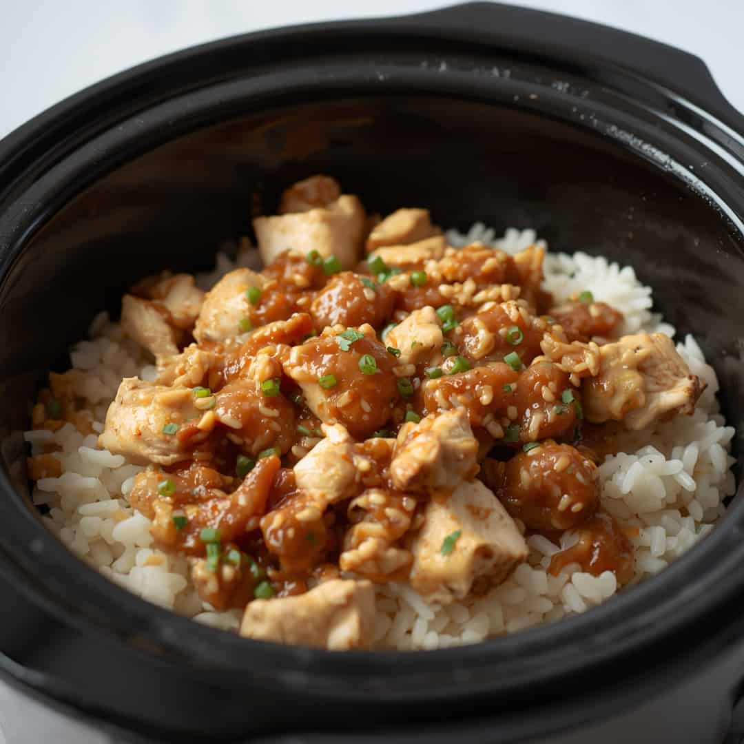 Crock Pot Chicken and Rice