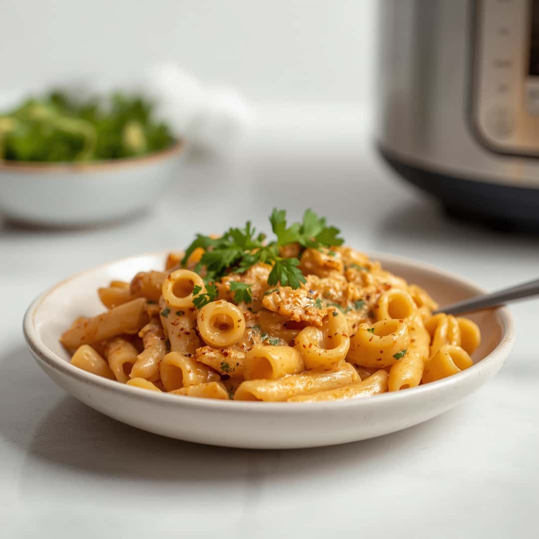 Crock Pot Creamy Cajun Chicken Pasta
