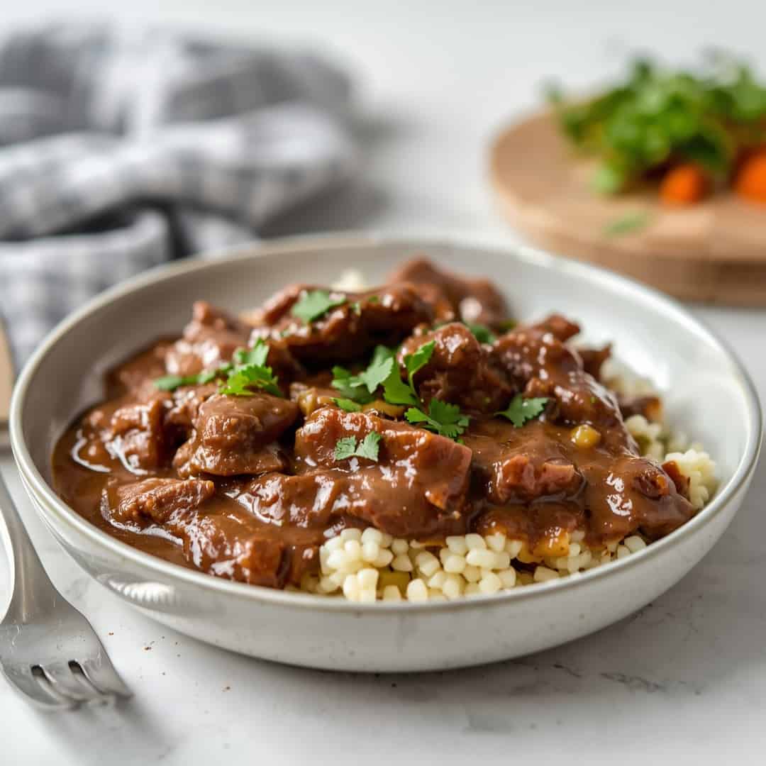 Crockpot Beef Bourguignon 2 Crockpot Beef Bourguignon