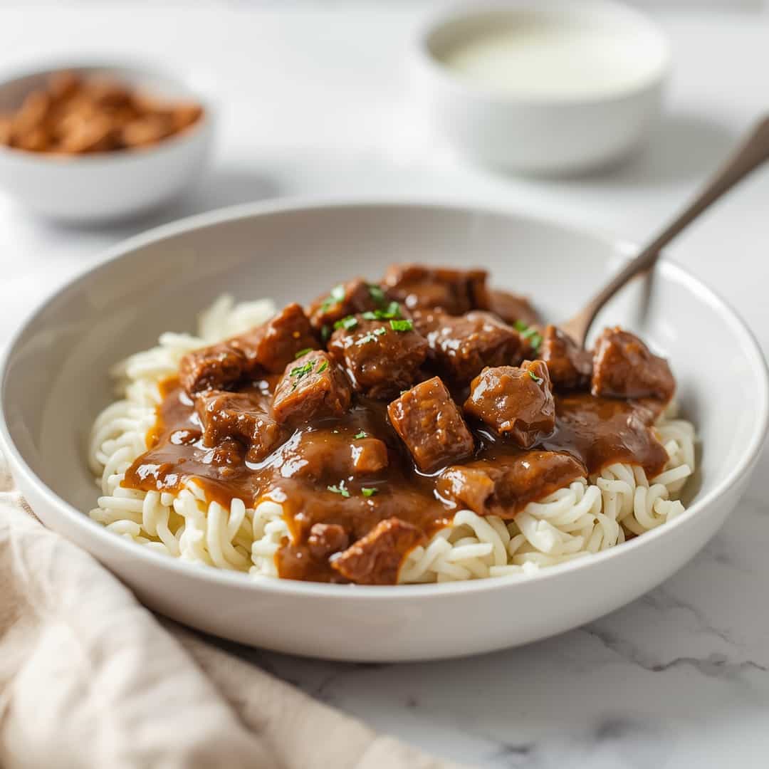 Crockpot Cubed Steak and Gravy 2 Crockpot Cubed Steak and Gravy