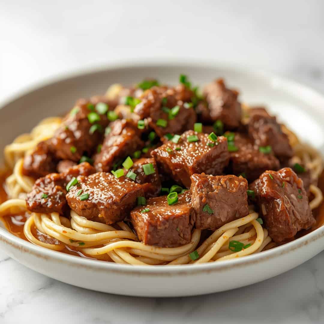 Crockpot Cubed Steak