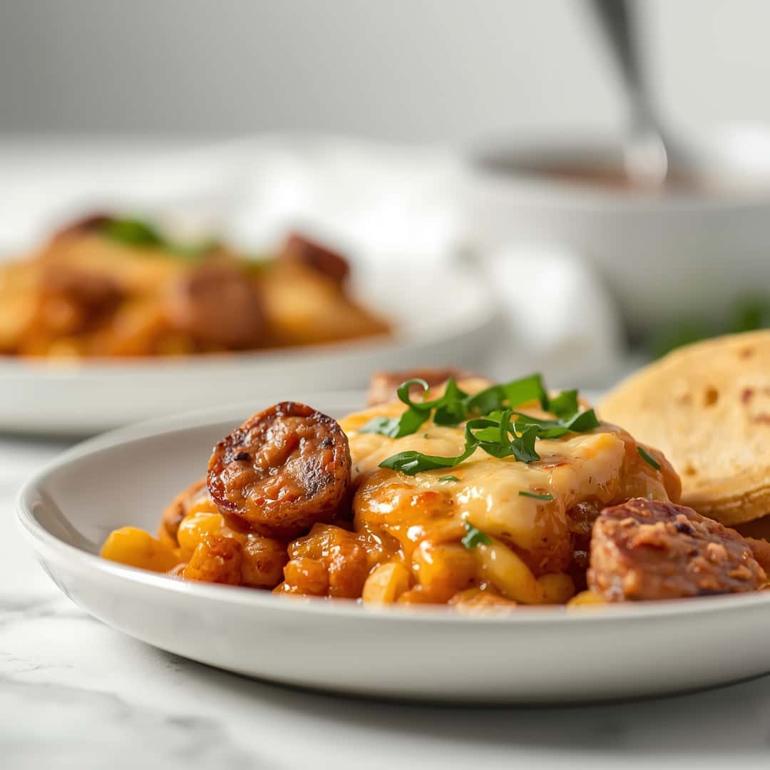 Crockpot Sausage Casserole