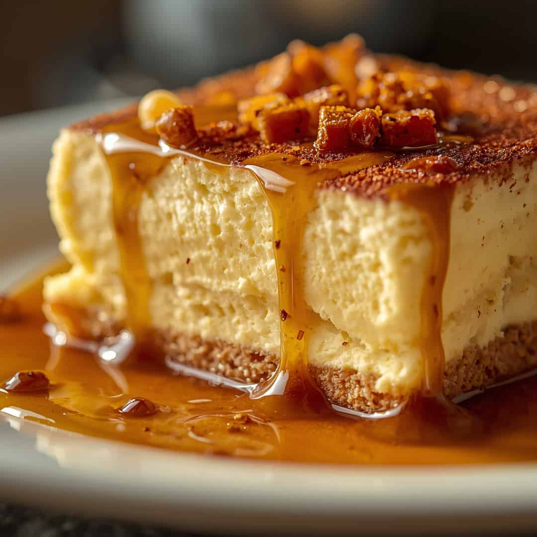 Decadent Caramel Mousse Cake