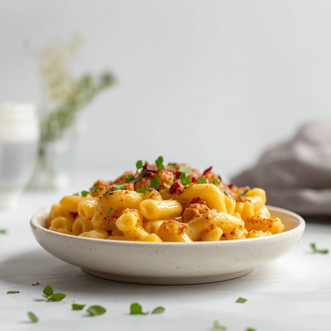 Delicious High Protein Mac and Cheese