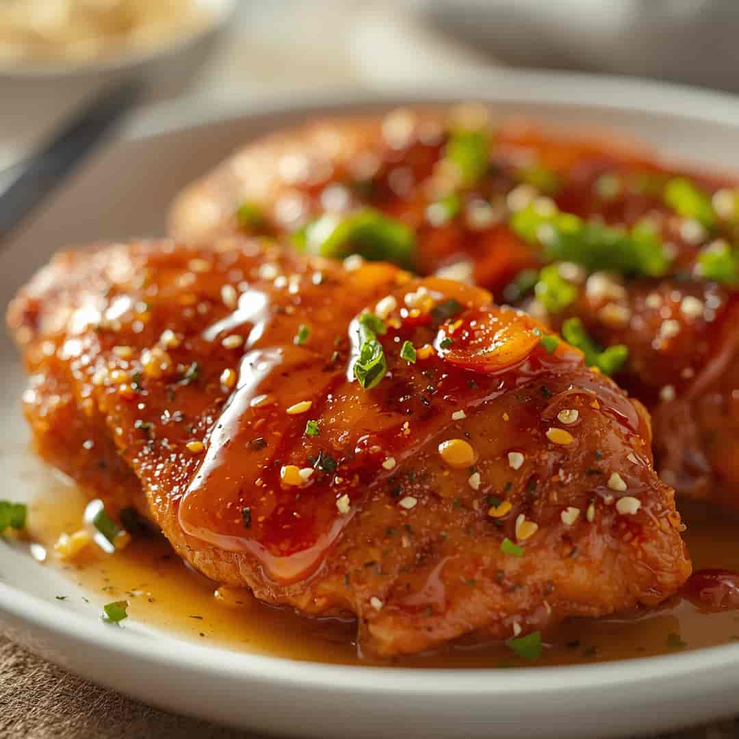 Double Crunch Honey Garlic Chicken Breasts