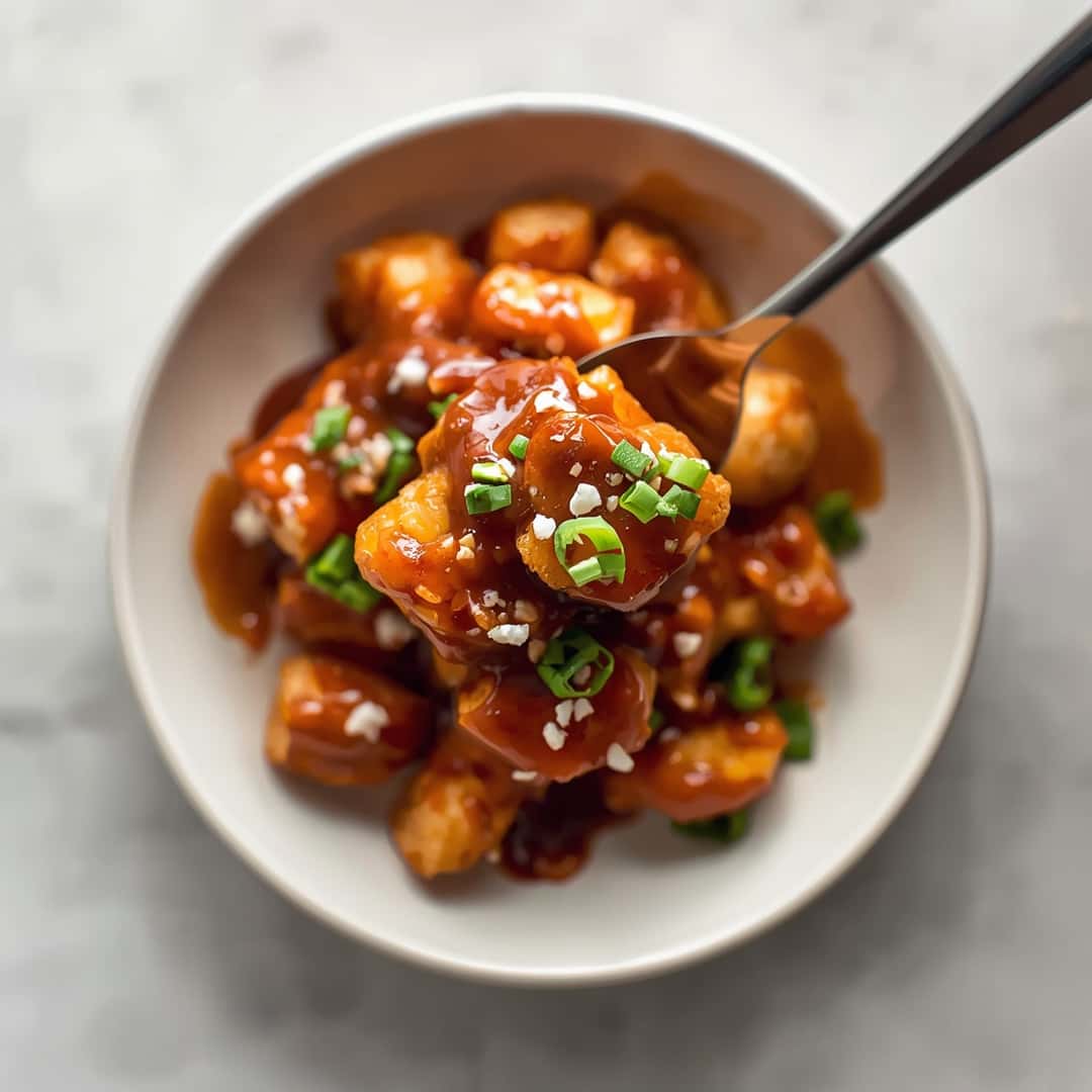 Easy BBQ Chicken Tater Tot Casserole 2 Easy BBQ Chicken Tater Tot Casserole