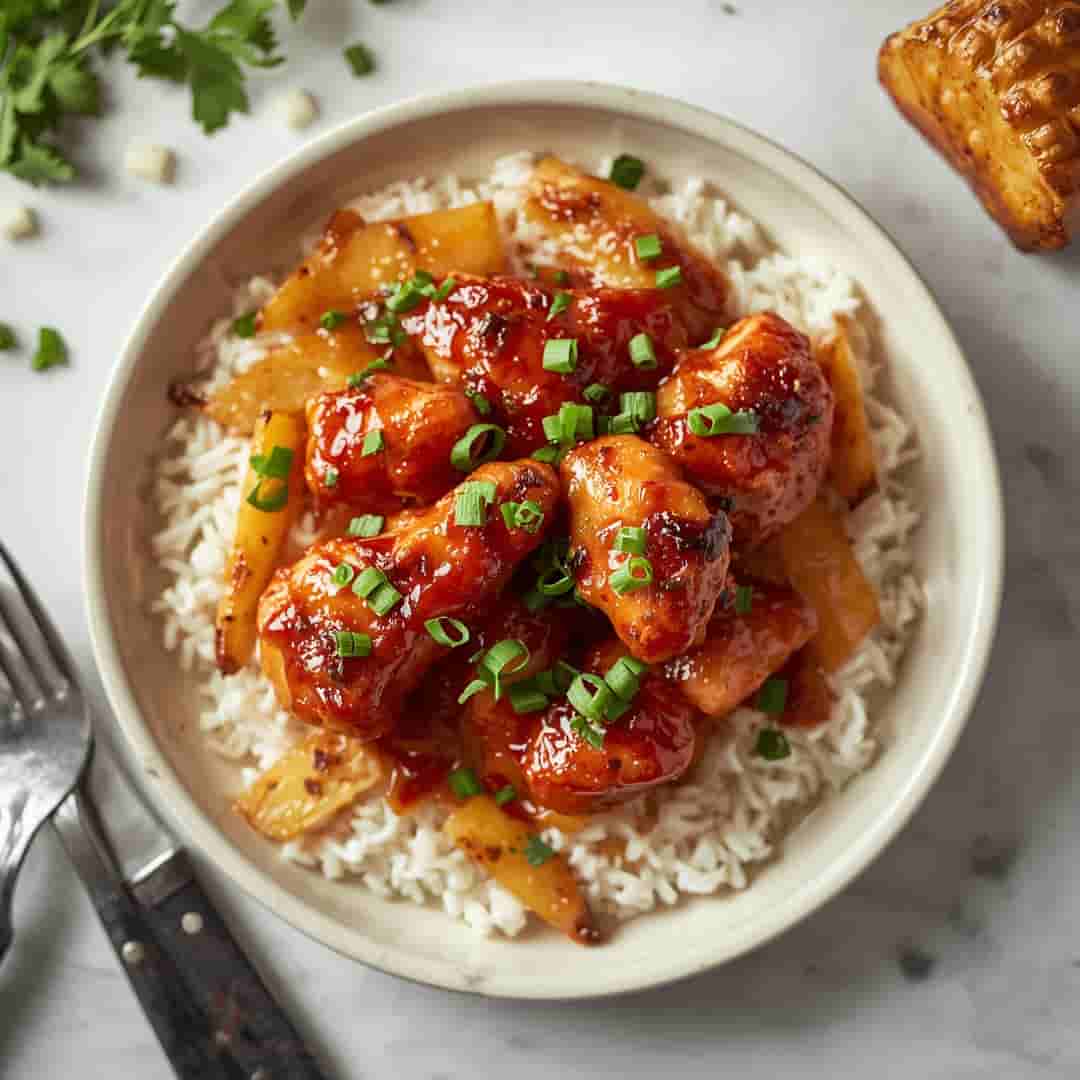 Easy BBQ Pineapple Chicken 2 Easy BBQ Pineapple Chicken