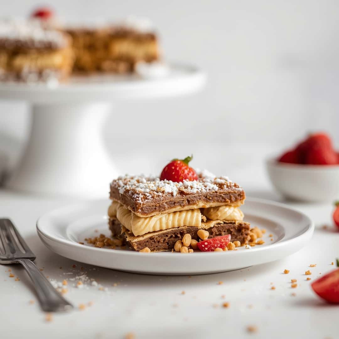 Easy Cannoli Cake 2 Easy Cannoli Cake