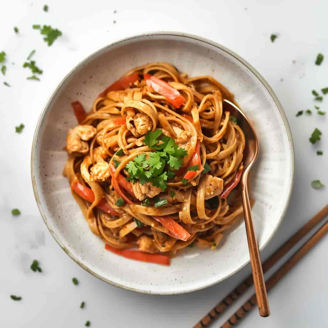Easy Chicken Lo Mein 2 Easy Chicken Lo Mein