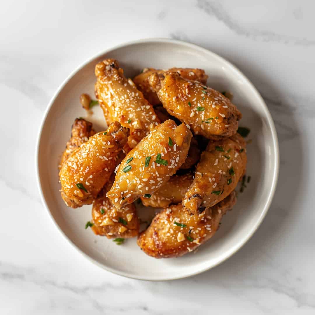 Easy Garlic Parmesan Chicken Wings 2 Easy Garlic Parmesan Chicken Wings