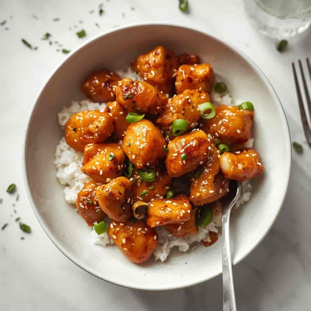 Easy Healthier Orange Chicken